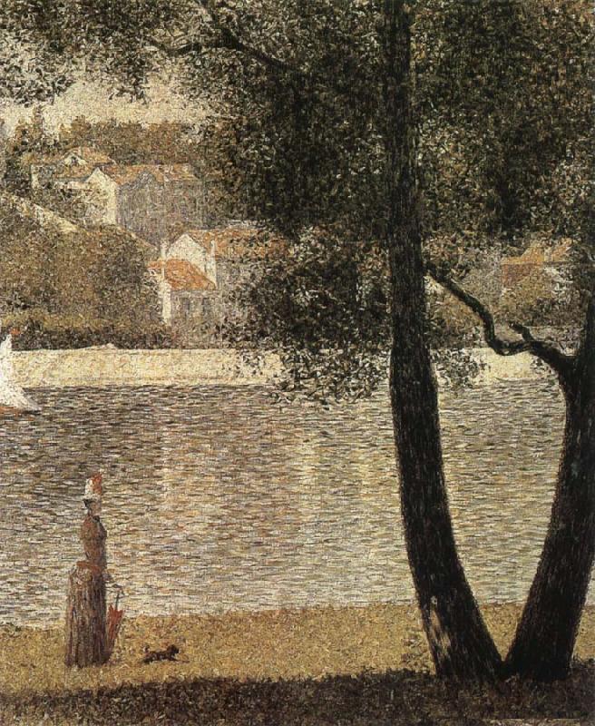 Georges Seurat Impression Figure oil painting image